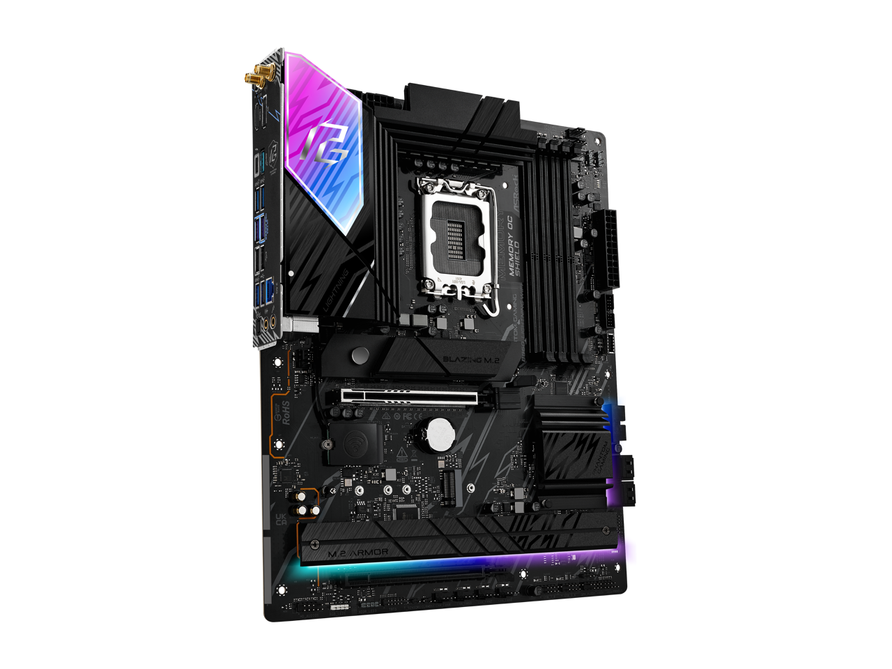 DE C LIGHTNING G SD ATTER D0 - - - SA E MEMORY SHIELD n P TE I RER RoHS BLAZING M.2 OFCE ME TM I - UK CA ME E ARMOR