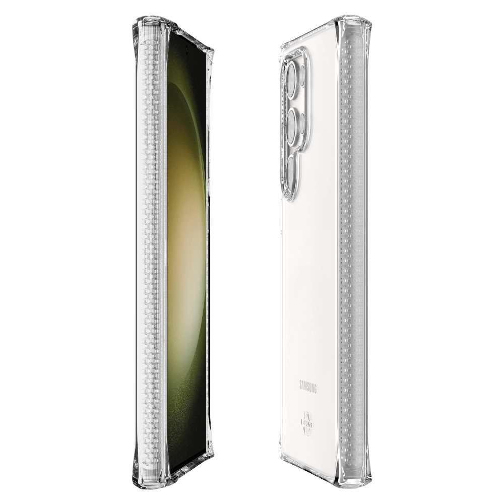 Alt View 2. Itskins - Spectrum_R Clear MagSafe Case for Samsung Galaxy S25 Ultra - Clear.