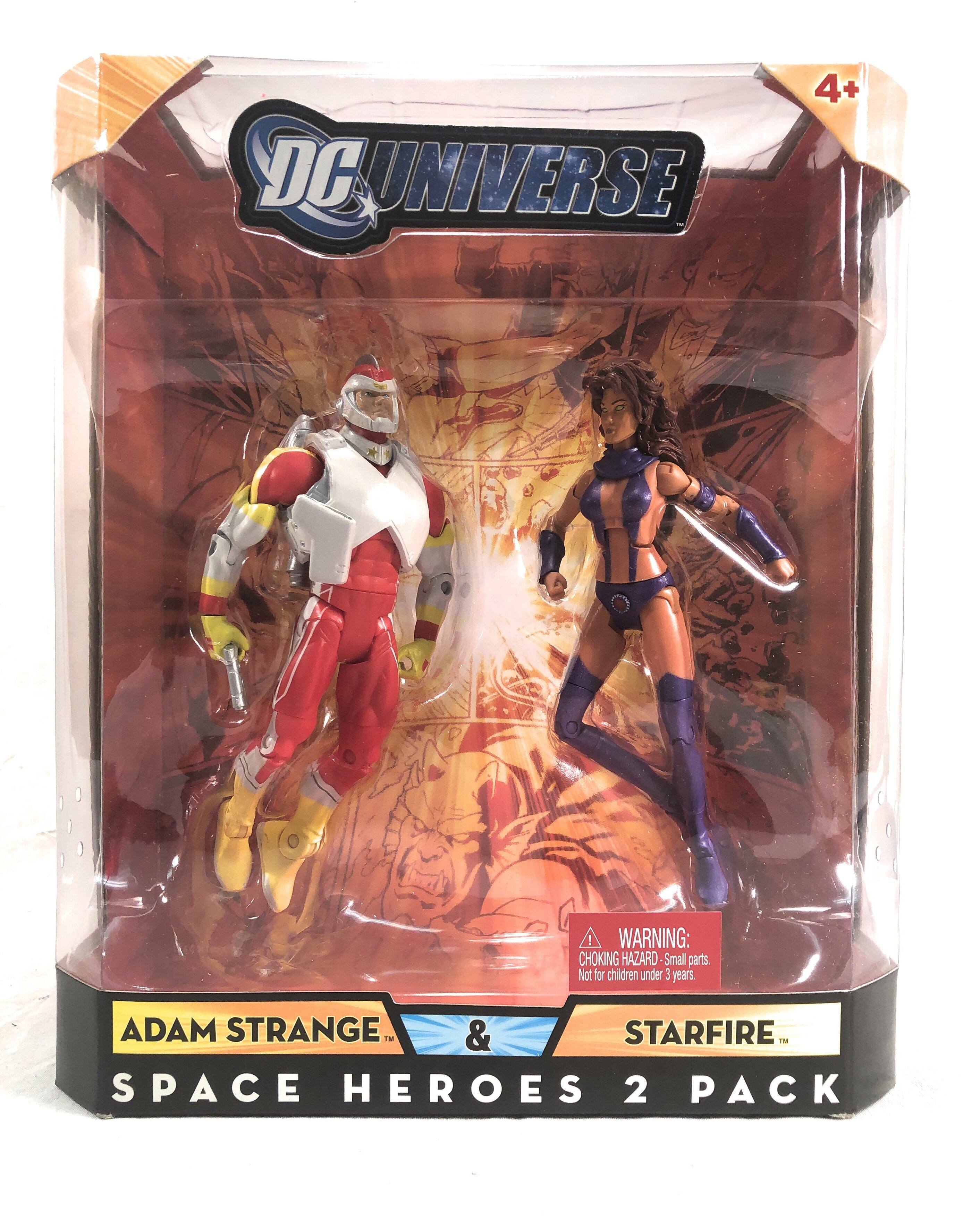 Mattel - DC Universe Classics Exclusive Action Figure 2-Pack Adam Strange and Starfire - Multi