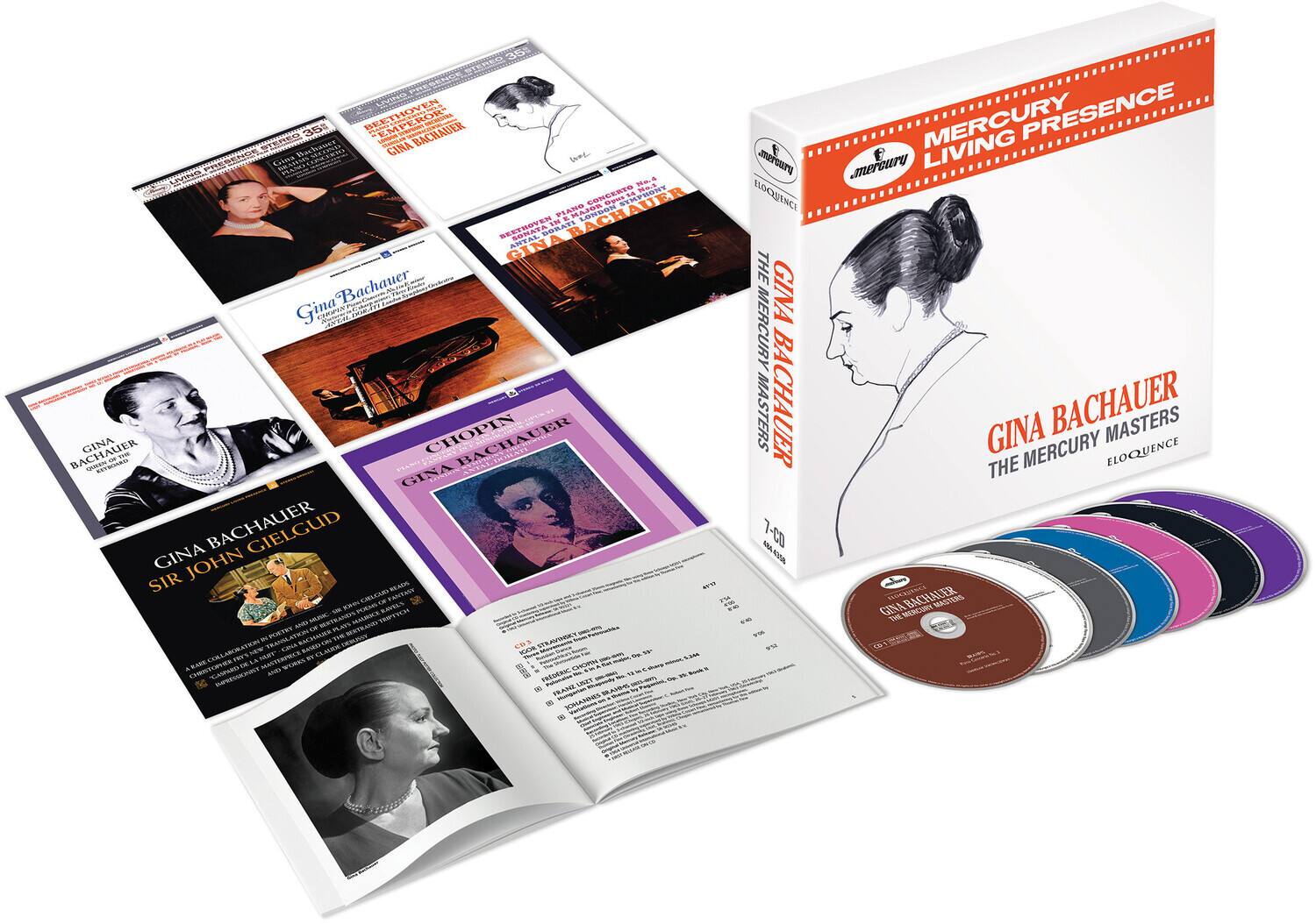 Gina Bachauer - Gina Bachauer: The Mercury Masters   - COMPACT DISCS [CD] price history on PriceWatchPro
