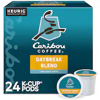 Caribou Coffee - Daybreak Morning Blend K-Cup Pods, Light Roast, 24 Count - Front_Zoom