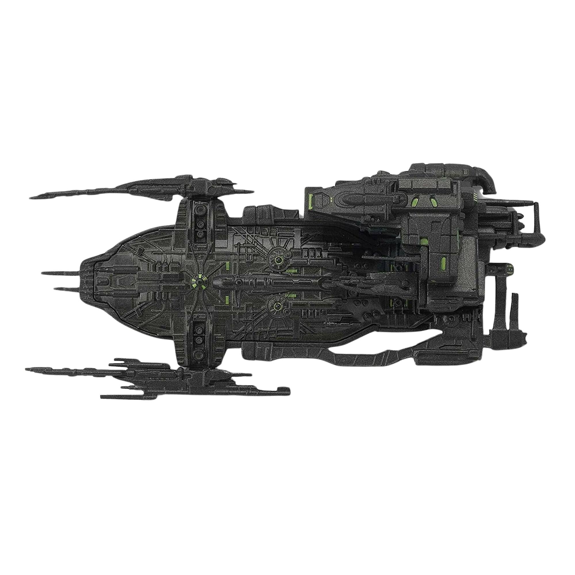 Alt View 3. Eaglemoss - Eaglemoss Star Trek Starship Replica | Assimilated Arctic One - Black.