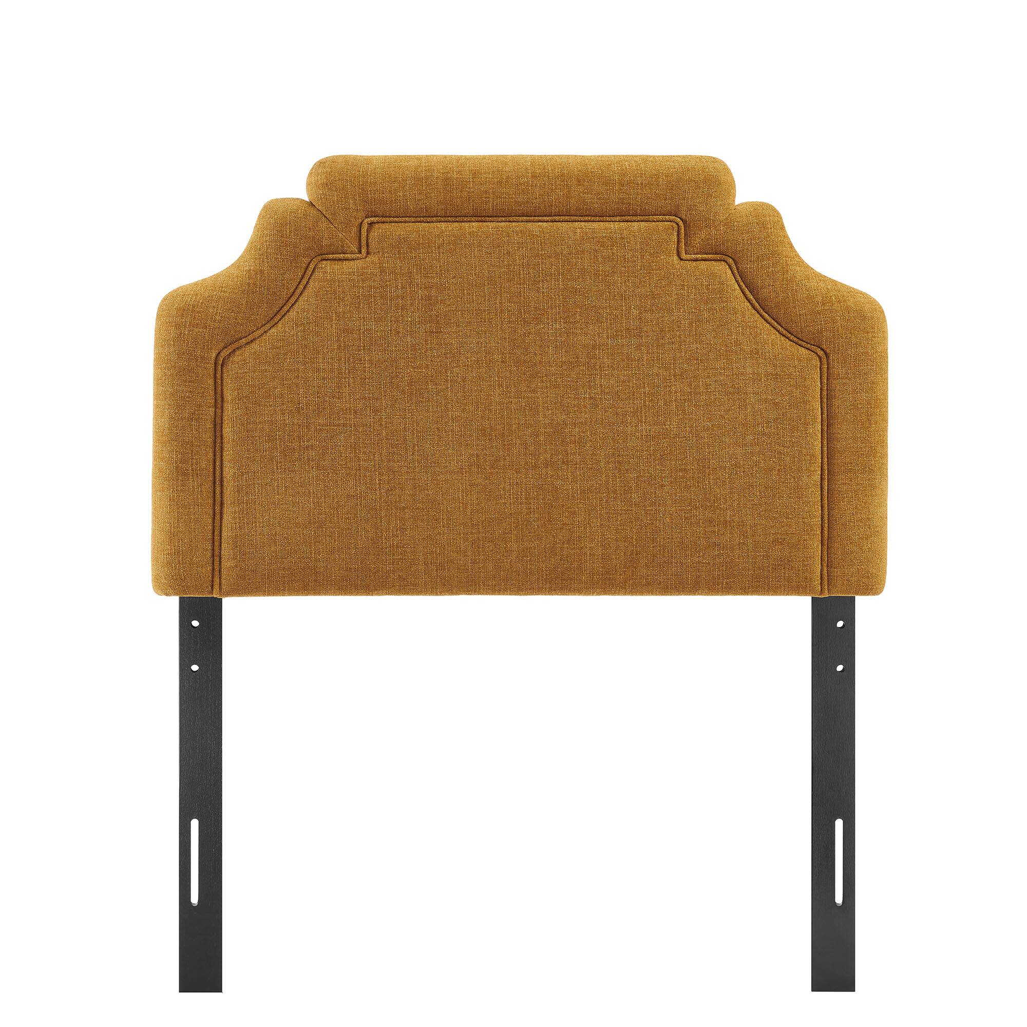 Alt View 3. Modway - Magnolia Upholstered Fabric Headboard by Modway - Copper.