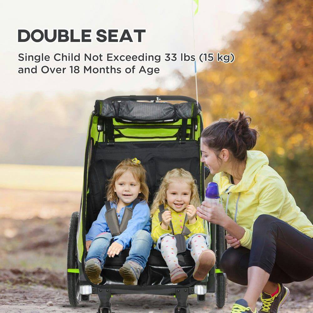 DOUBLE SEAT  
Single Child Not Exceeding 33 lbs (15 kg) and Over 18 Months of Age