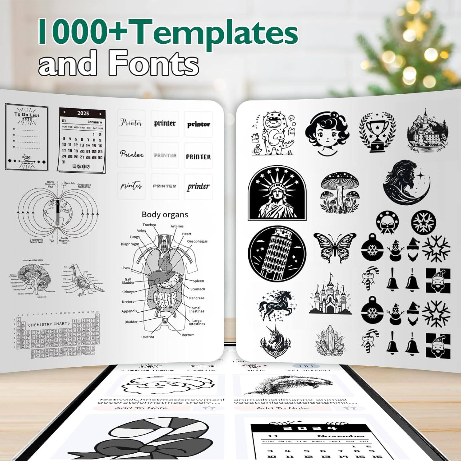 1000+ Templates and Fonts

To Do List

2025 January

Printer

Body organs
- Trachea
- Lungs
- Diaphragm
- Heart
- Esophagus
- Liver
- Gall Bladder
- Pancreas
- Kidneys
- Spleen
- Stomach
- Appendix
- Bladder
- Urethra
- Small Intestines
- Large Intestines
- Rectum

CHEMISTRY CHARTS

Festival of Christmas is now annual
Add To Note

2024 November

Add To Note