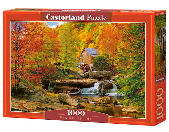 Castorland Puzzle, 1000, MAGICAL AUTUMN, Castorland, 26x18.5cm, 18.5, 20.0, 1000, A, 68%47 cm/cM
