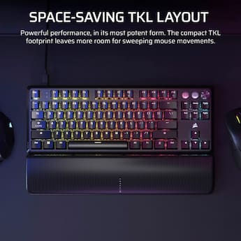 CORSAIR K70 PRO TKL Wired Magnetic Hall Effect Programmable Gaming CORSAIR K70 PRO TKL Wired Magnetic Hall Effect Programmable Gaming