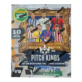 2025-26 Panini Pitch Kings Soccer Hobby International Box