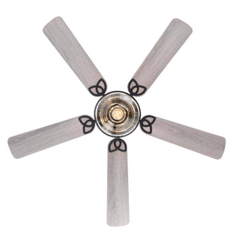 Front. Westinghouse - Westinghouse - Scholar LED Indoor Ceiling Fan - Matte Black - 52 in. - Black.