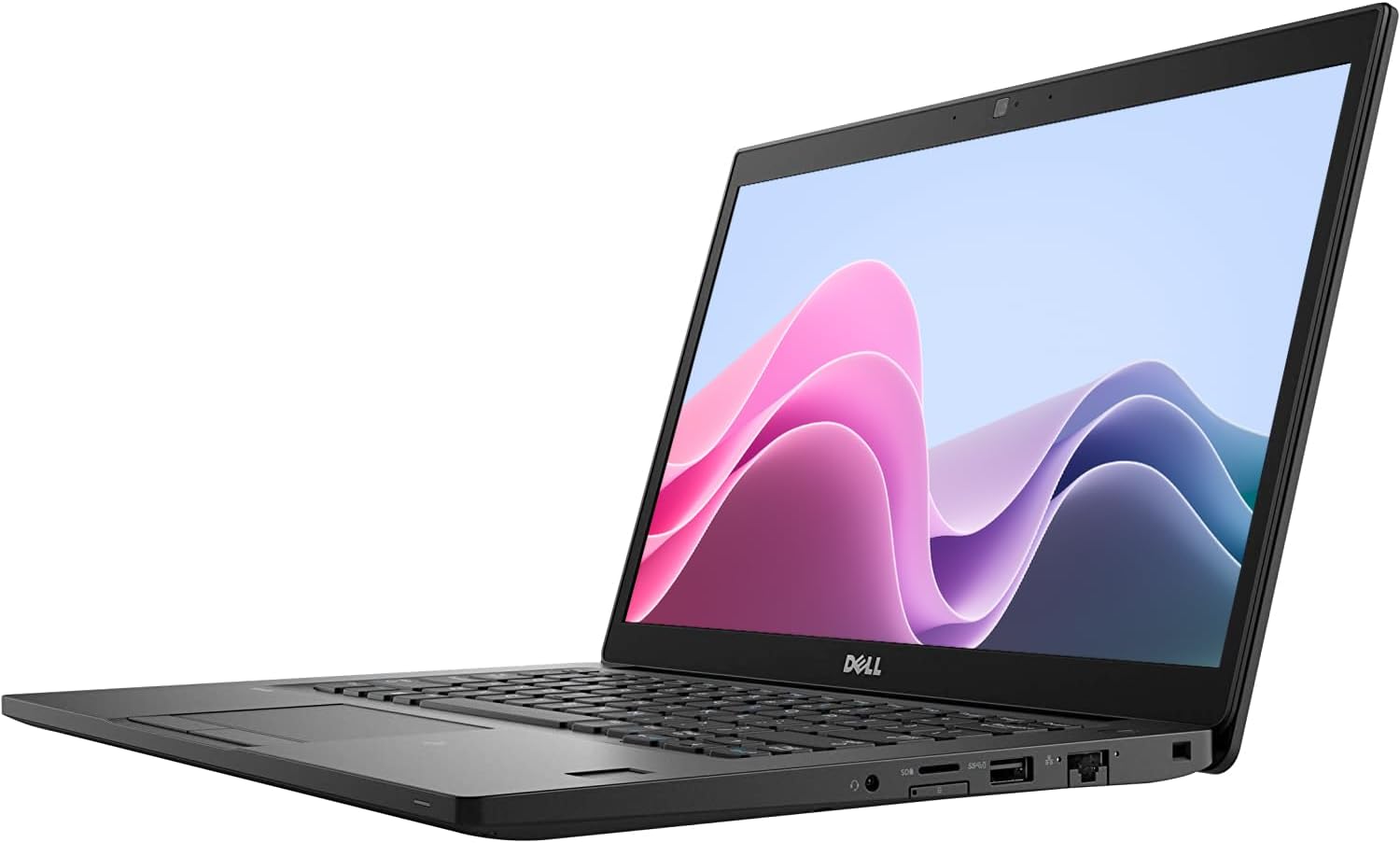 Front. Dell - LATITUDE 7490 13.9" INTEL CORE I7-8650U - 8GB RAM, 256GB SSD - Windows 11 Pro.