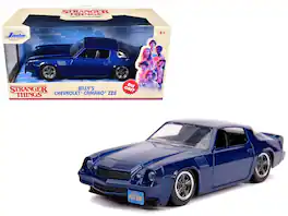 Jada - Billy's Chevrolet Camaro Z28 "Stranger Things" (2016) TV Series "Hollywood Rides" 1/32 - Metallic Dark Blue