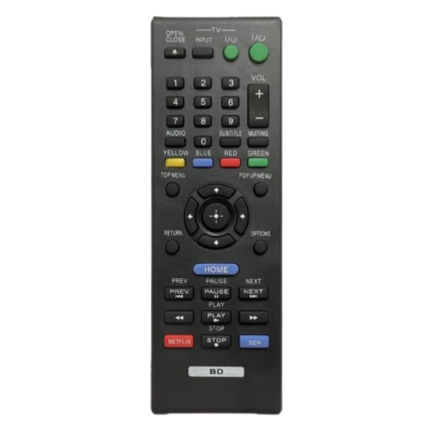 Home Collection - RMT-B115A Replacement Remote for Sony Blu-Ray DVD Players BDP-BX510 BDP-S5100 RMT-B119A Compatible