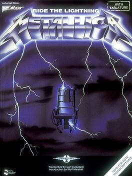 Cherry Lane Music - Metallica Ride the Lightning Guitar TAB Book – Play It Like It Is Guitar Music Book for Guitar & Bass