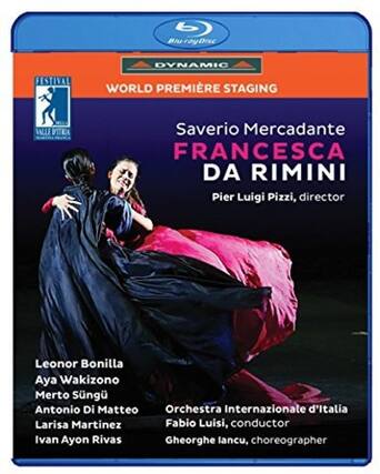 Front. Mercadante: Francesca da Rimini - BLU-RAY.