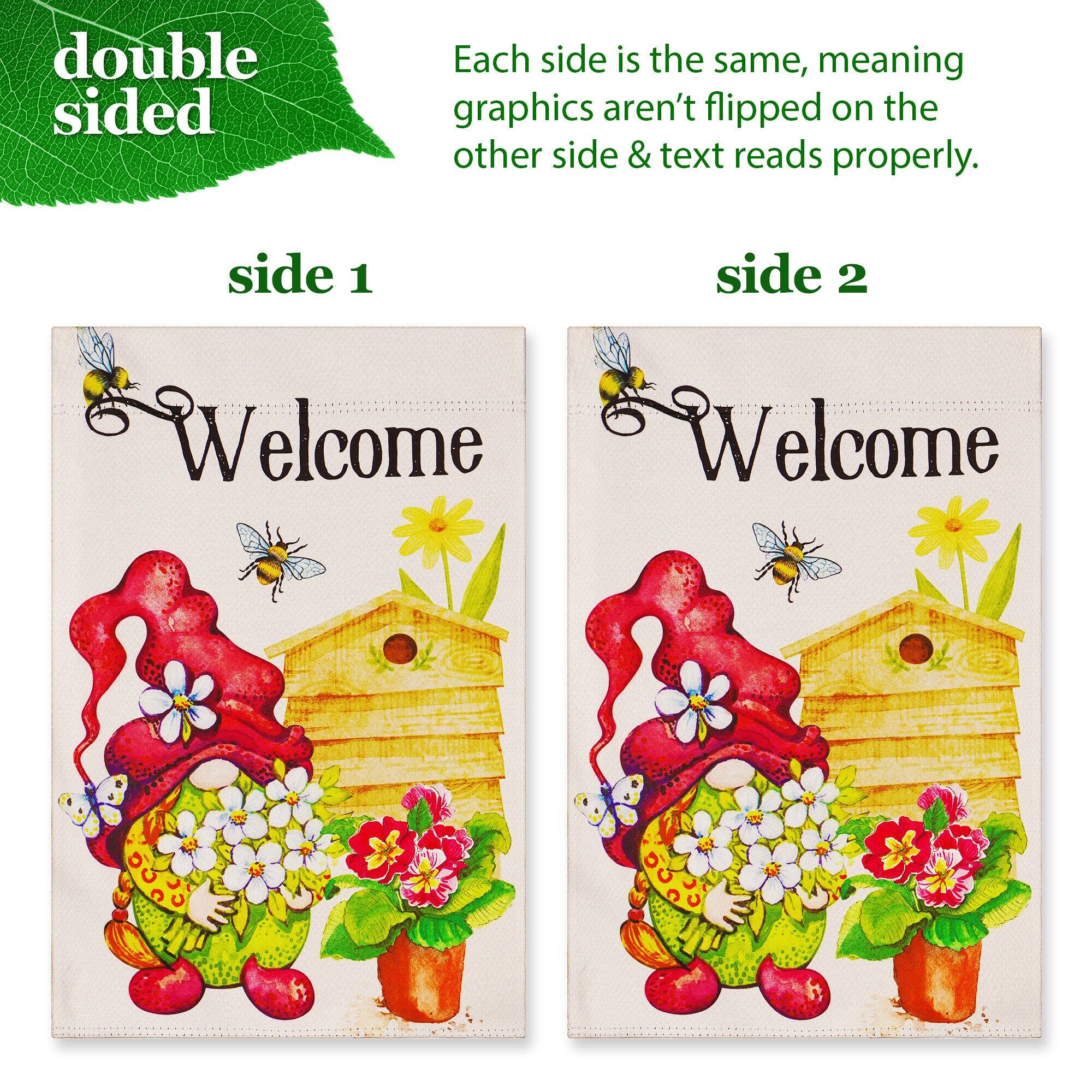 double sided

Each side is the same, meaning graphics aren't flipped on the other side & text reads properly.

side 1

Welcome

side 2

Welcome