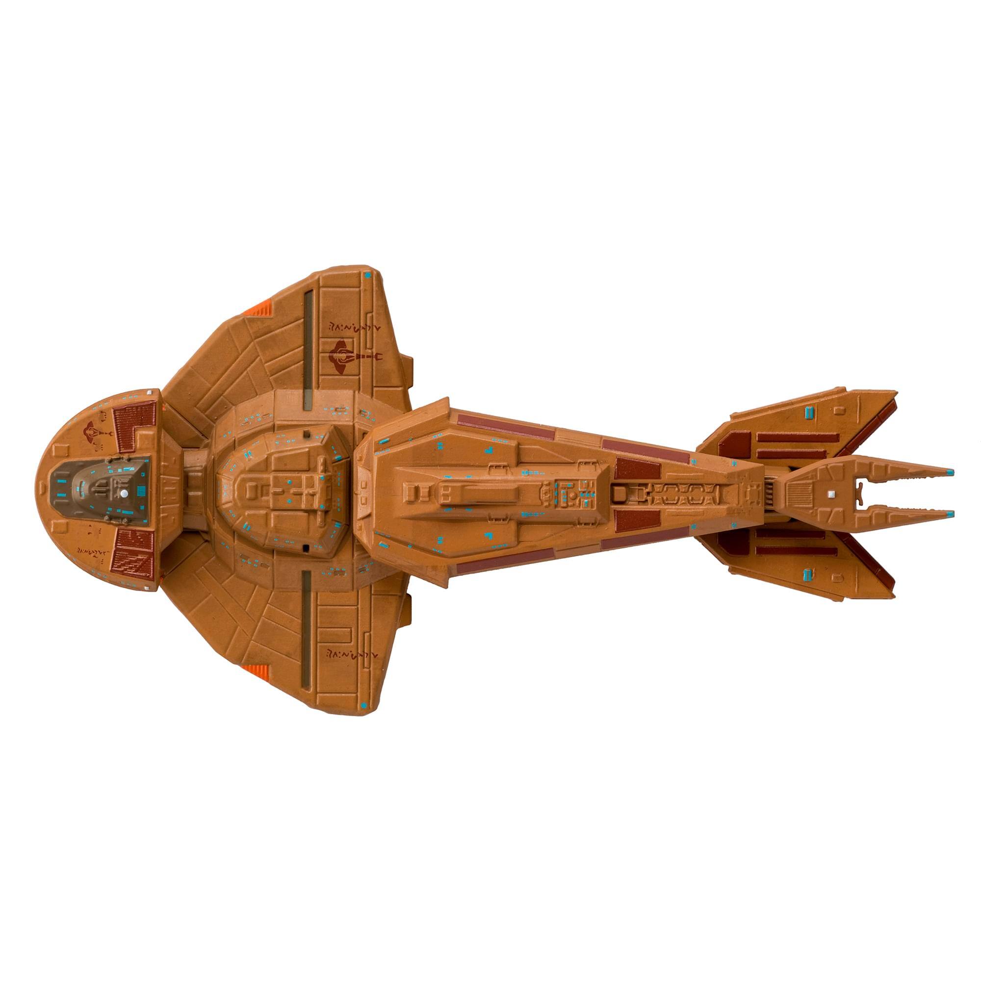 Alt View 10. Eaglemoss - Eaglemoss Star Trek Starship Replica | Cardassian Keldon Class - Brown.