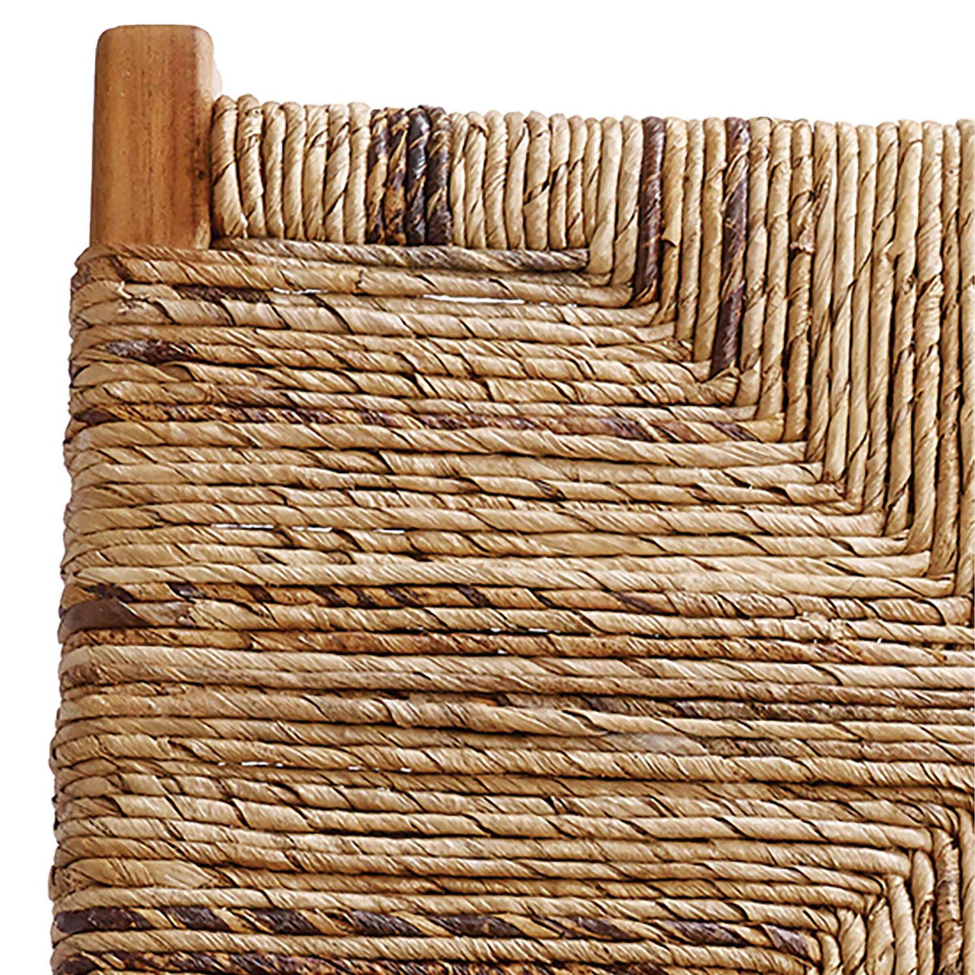 Alt View 5. texxture - texxture Copenhagen Banana Tree Bark Chair, Wood Legs, Home Furniture, Natural - Natural.