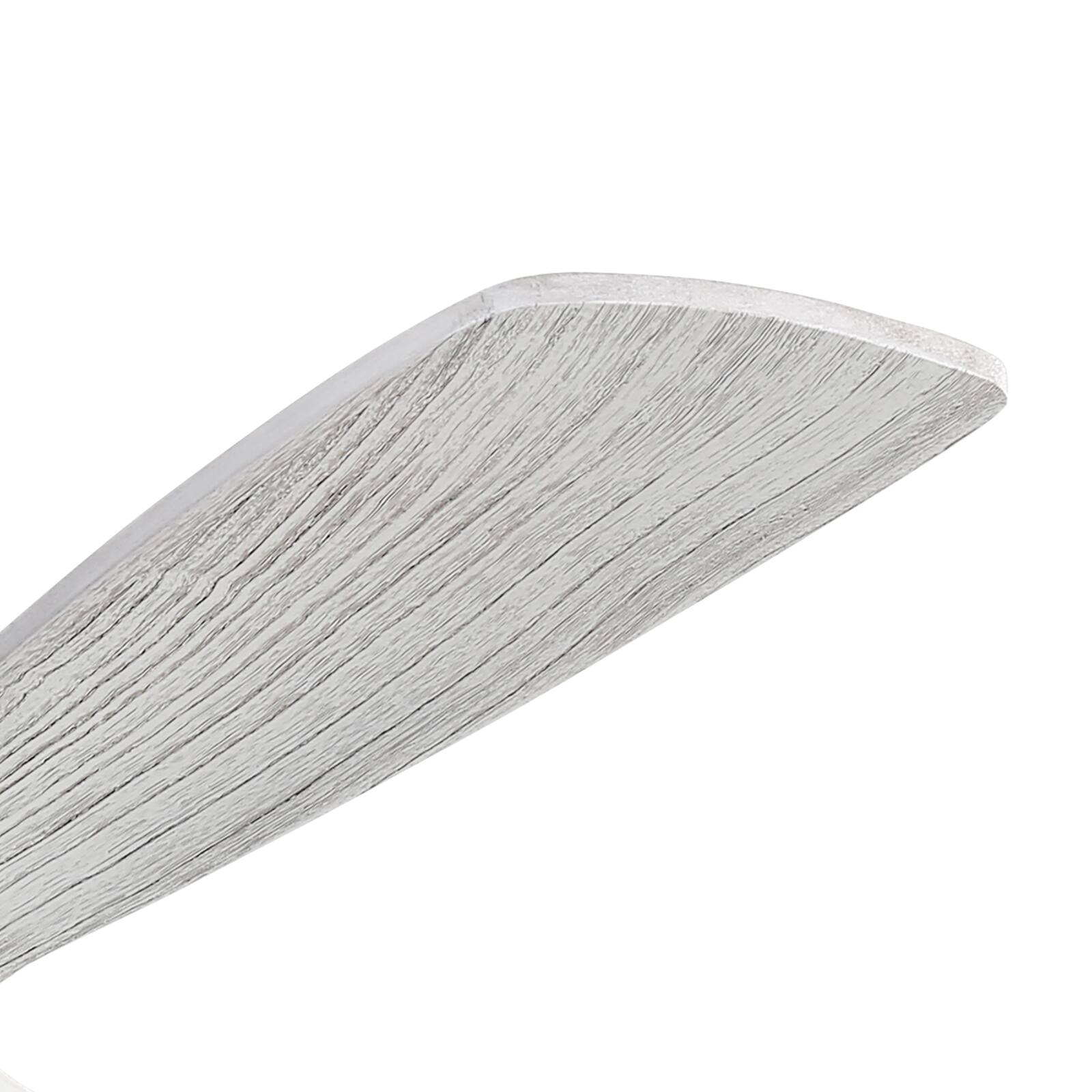 Alt View 4. Sofucor - 52'' Solid Wood Ceiling Fans No Light-Outdoor Ceiling Fan with Remote Reversible DC for Bedroom Indoor Patios Farmhouse - Gold-Grey wood.