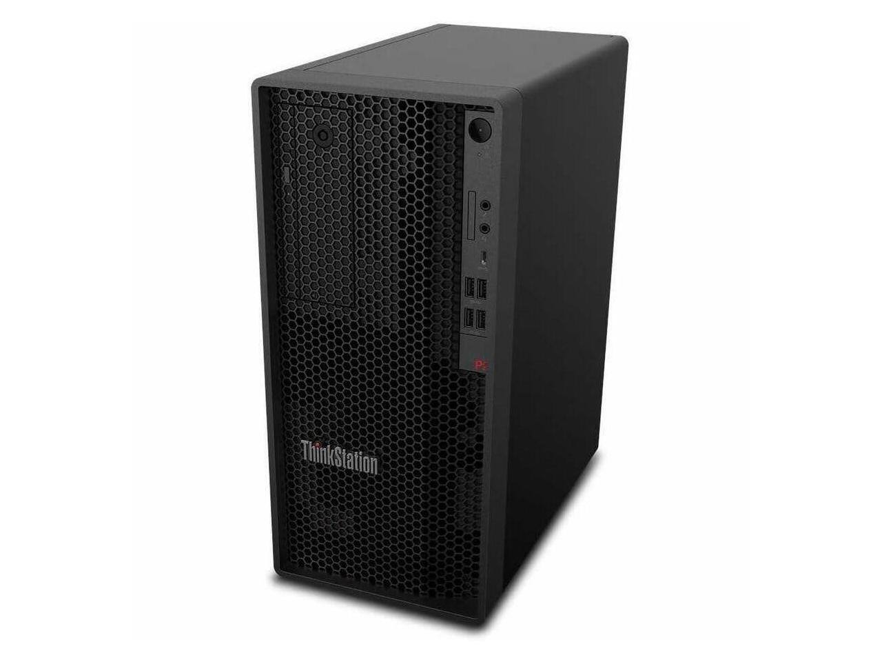 Alt View 10. Lenovo - Lenovo ThinkStation P2 Gen 2 30JQ005FUS Workstation - 1 x Intel Core Ultra 7 265 - 32 GB - 1 TB SSD - Tower - Intel W880 - Black.