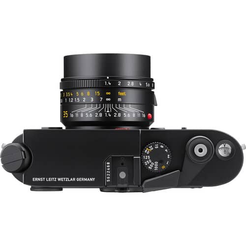 Leica M6 Rangefinder 35mm Camera (Black) #10557 10557 - Best Buy