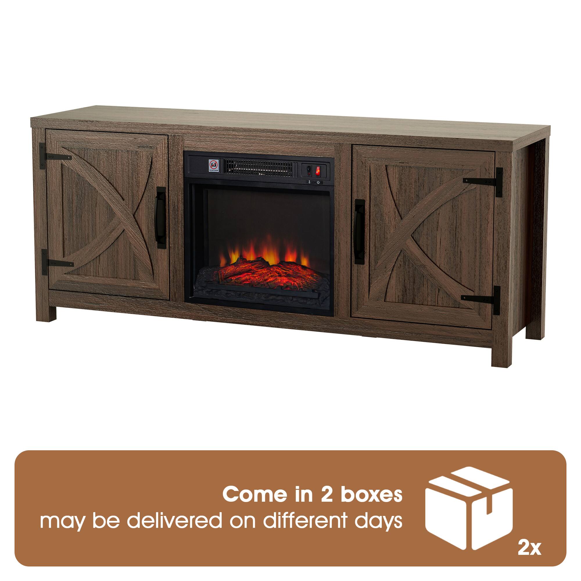 Come in 2 boxes  
may be delivered on different days