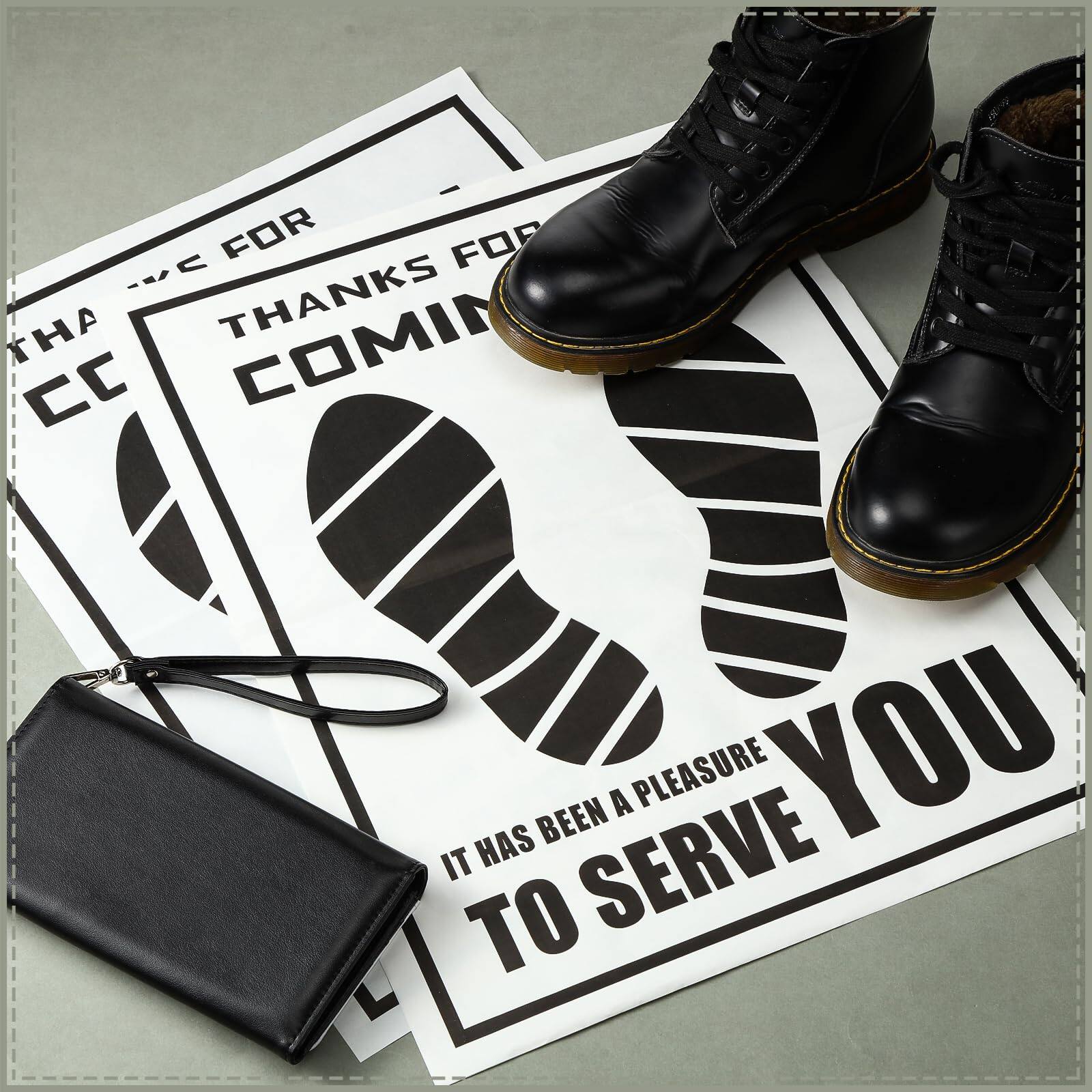 - THANKS FOR COMING  
- IT HAS BEEN A PLEASURE TO SERVE YOU