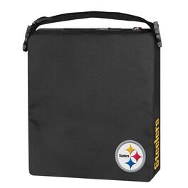 ActionHeat - Pittsburgh Steelers 5V Battery Heated Seat Cushion - Black