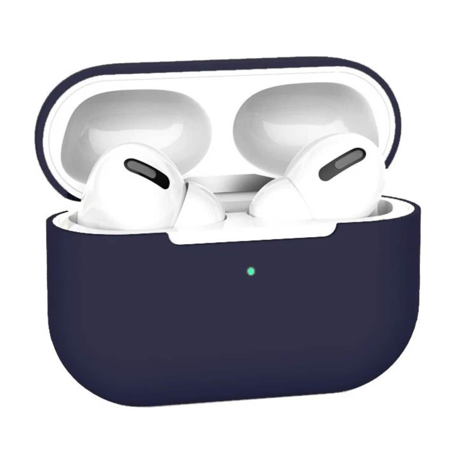 Home Collection - Premium Silicone Case Cover for Apple AirPods Pro - Navy Blue
