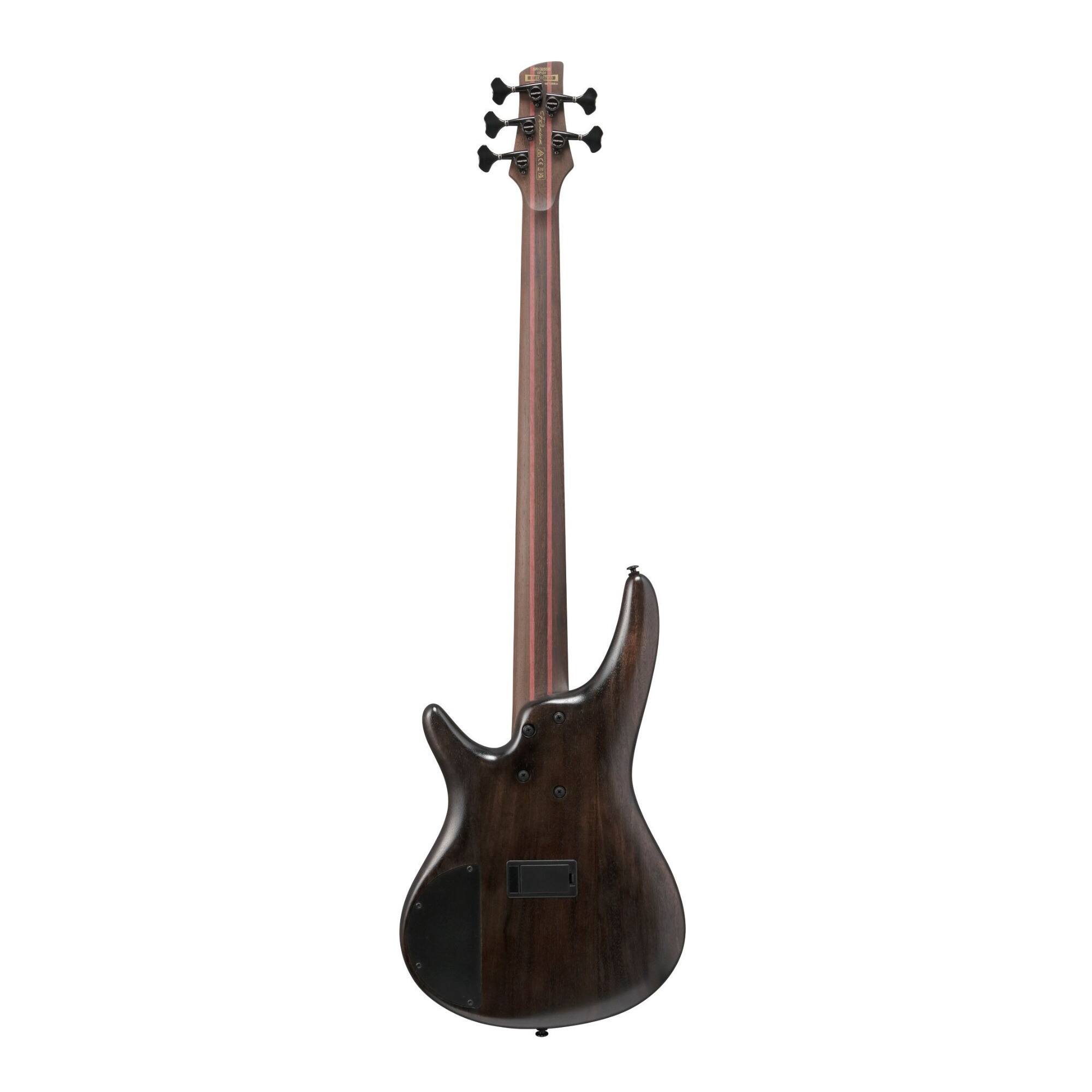 Angle. Ibanez - Ibanez SR1325SBIVF SR Premium 5str Electric Bass w/Bag - Icebreaker Wave Flat.