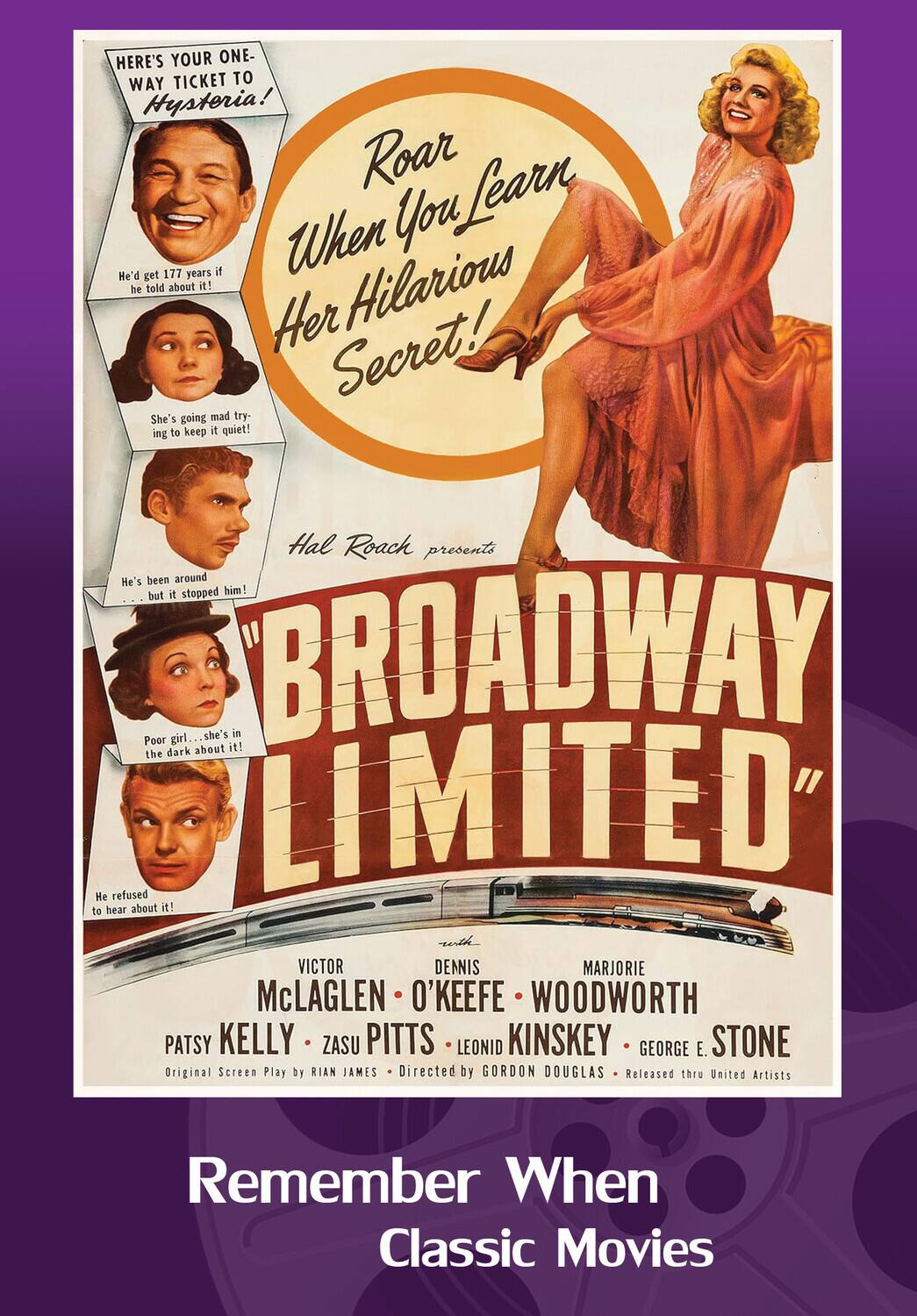 Front. Broadway Limited   - DVD.