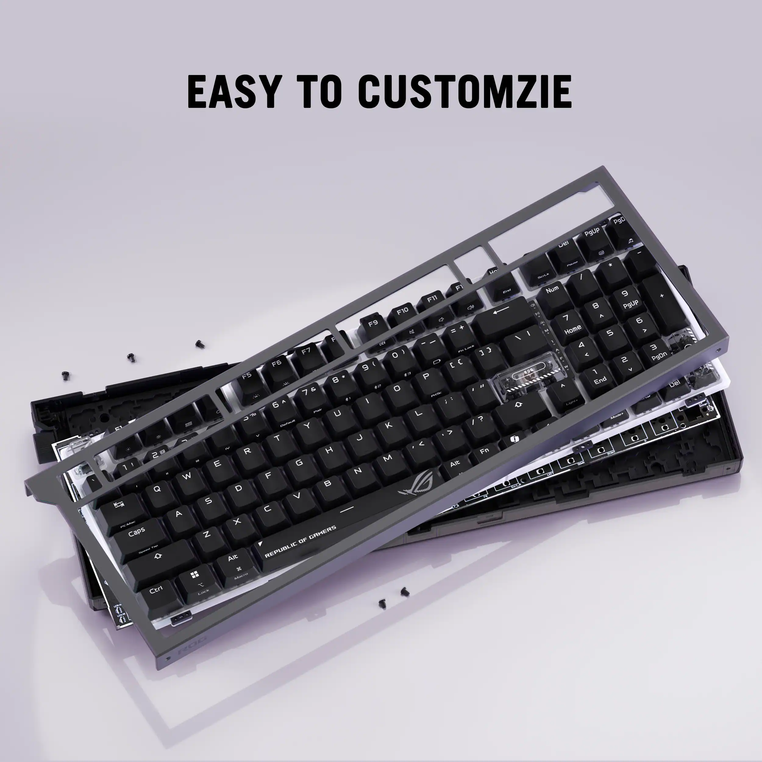EASY TO CUSTOMIZE