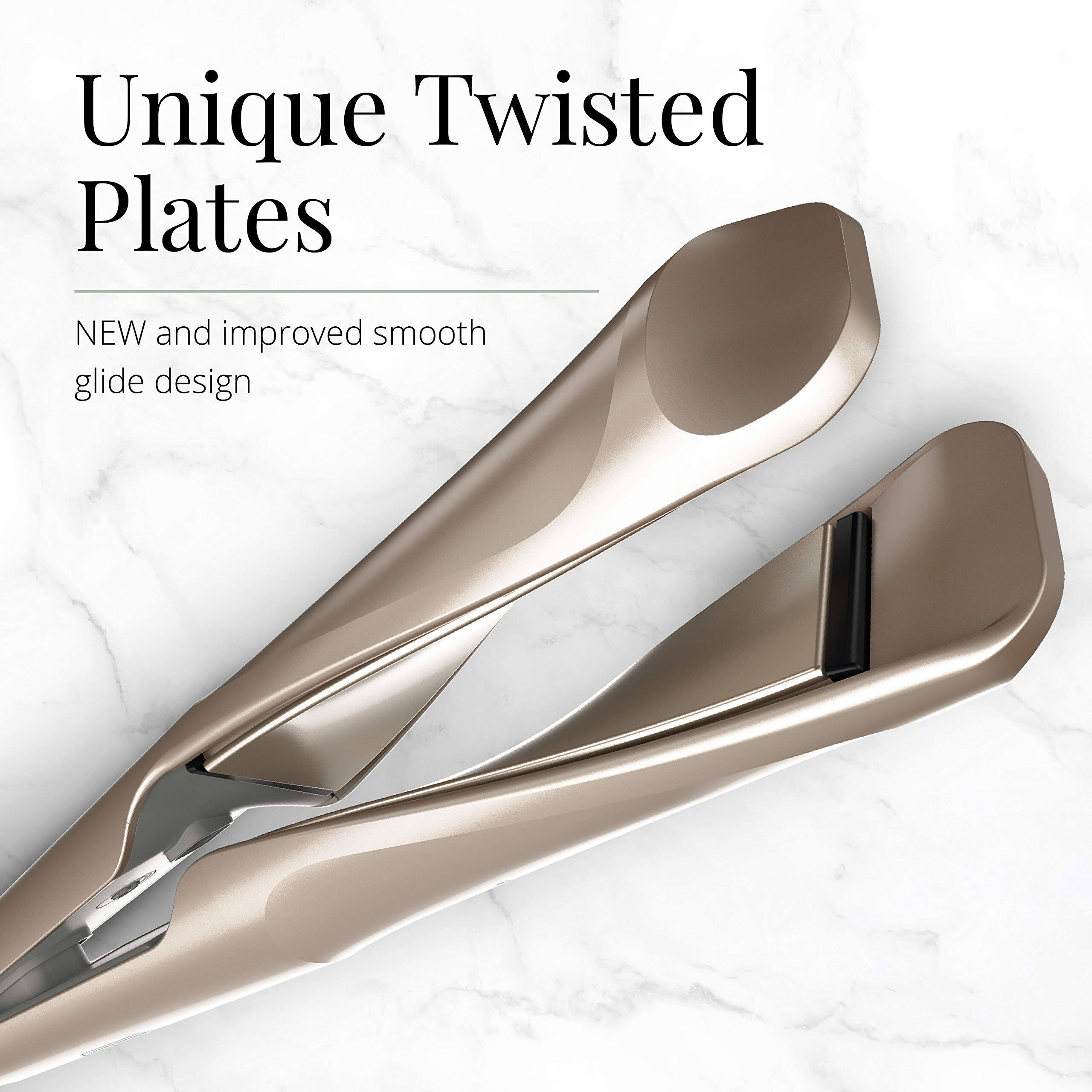 Unique Twisted Plates

NEW and improved smooth glide design