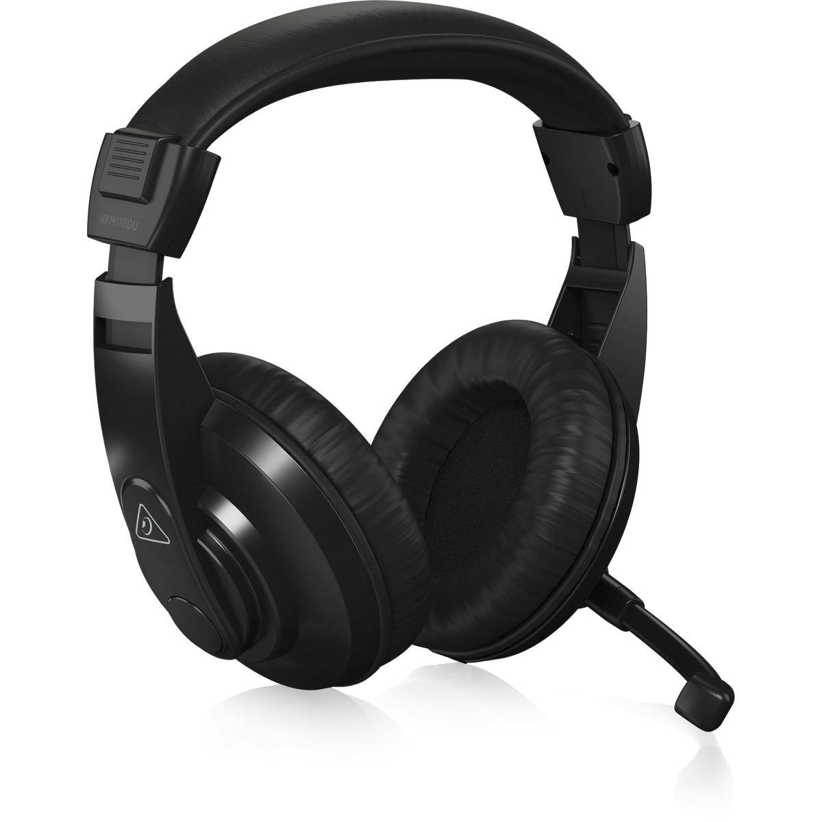 Alt View 2. Behringer - Behringer HPM1100U Closed-Back Multi-Purpose USB Stereo Headset.