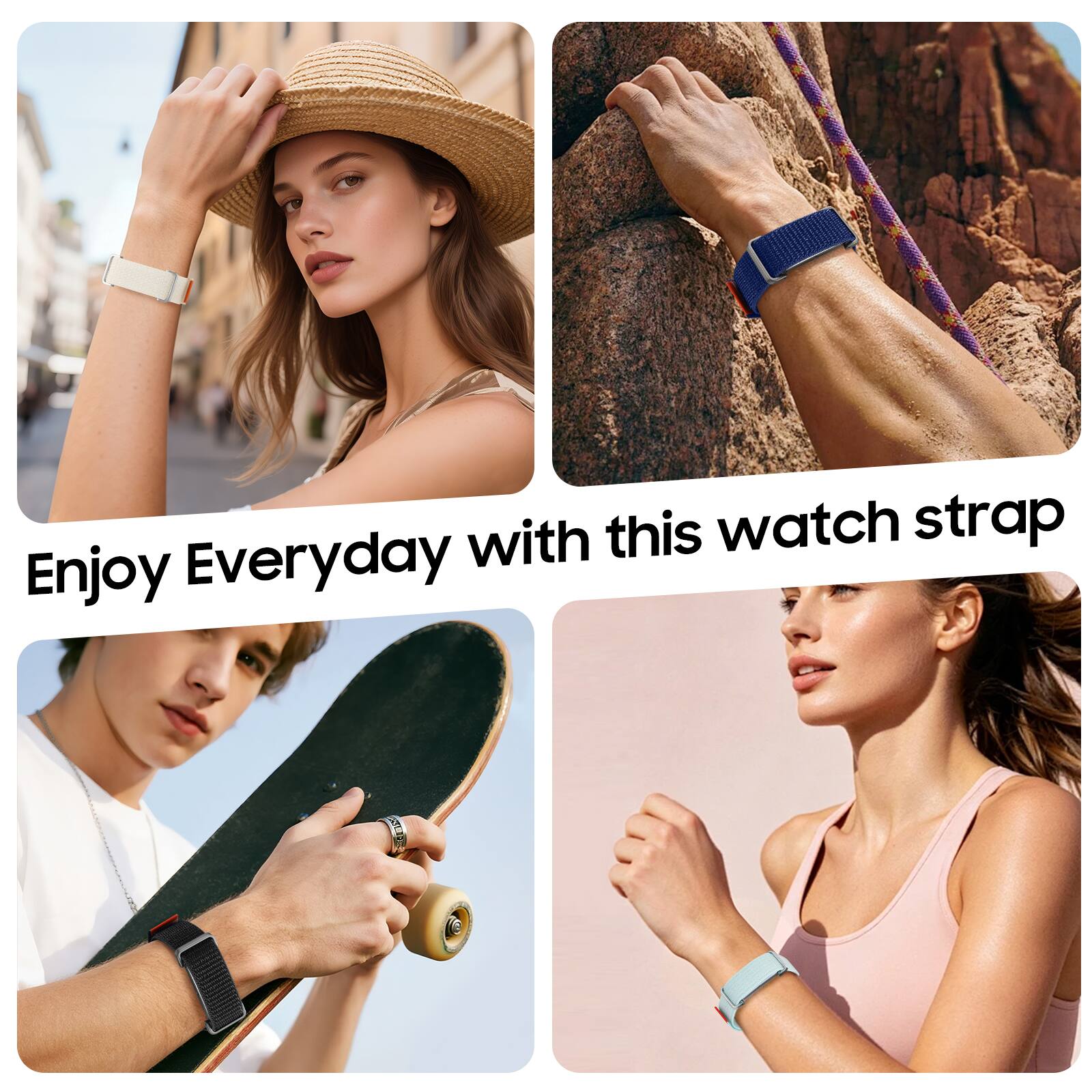 Enjoy Everyday with this watch strap