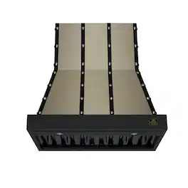 Forno Appliances - 36 inches - Externally Vented - Wall Range Hood - Black/Copper