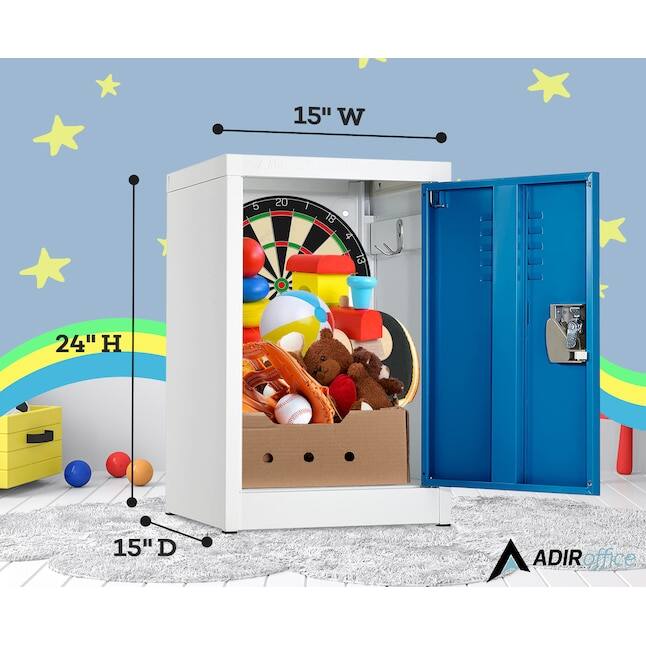 15" W 24" H 15" D ADIR office