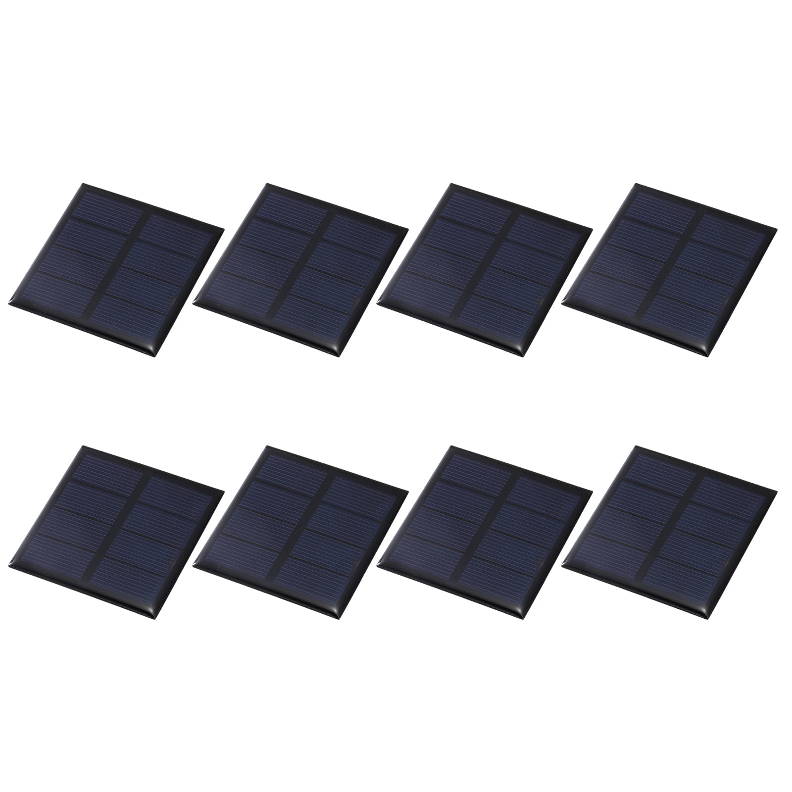 Unique Bargains - 8pcs 2V 0.32W 160mA Mini Solar Panels, Small Solar PV Cells for DIY Electric Toy Materials Kits - Black price history on PriceWatchPro