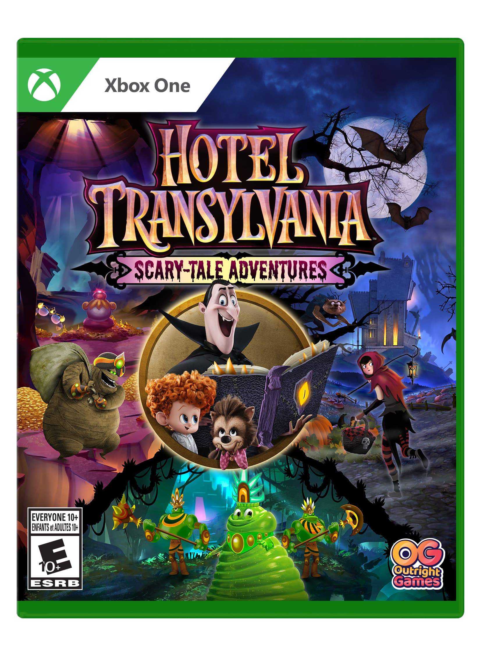 Front. Outright Games - Hotel Transylvania Scary Tale Adventure.