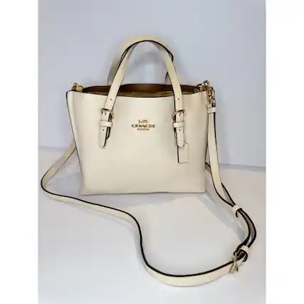 Front. Coach - Mollie Tote 25 - Chalk.