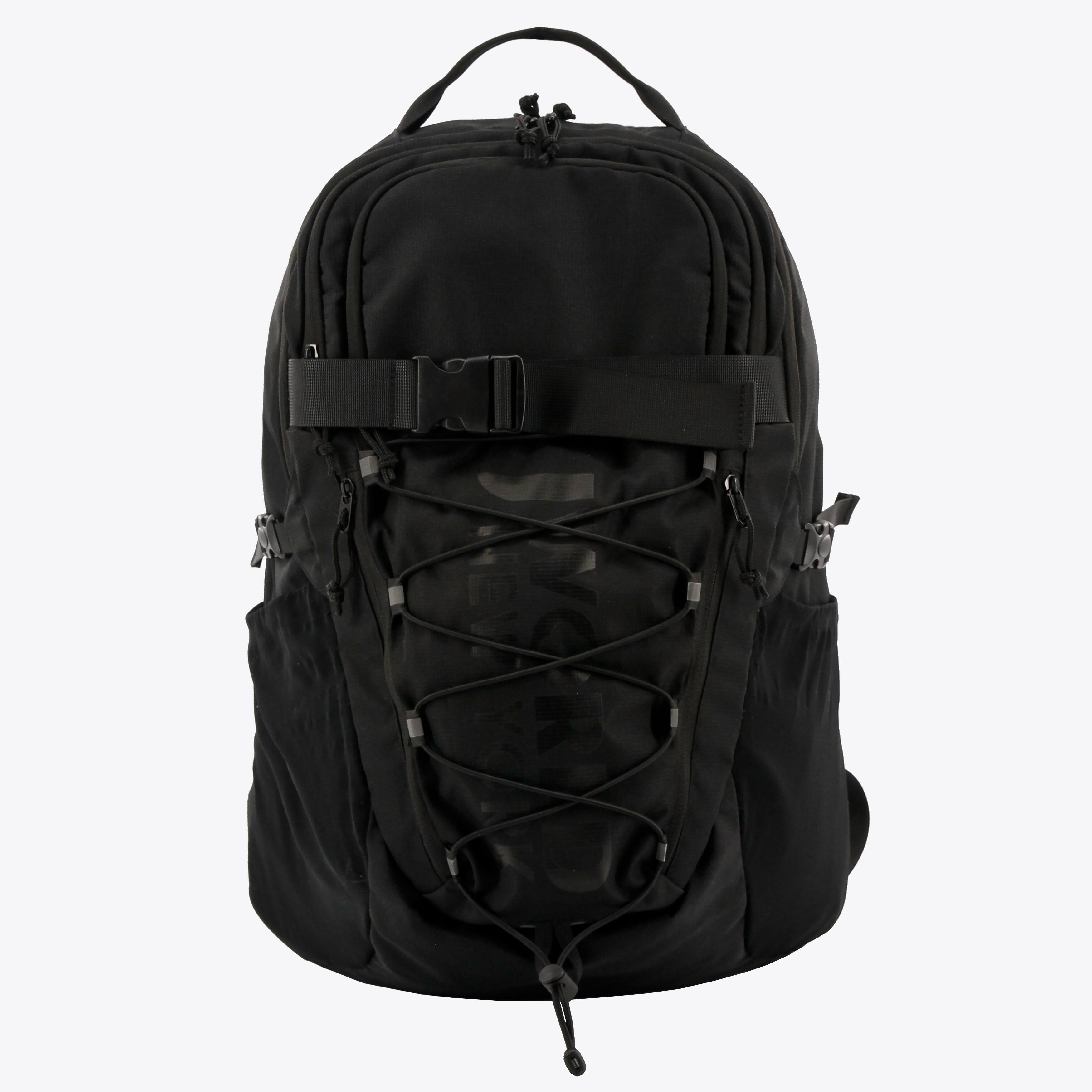 Front. J World - J World Unisex Stride Laptop Backpack for School and Travel, Black - BLACK.