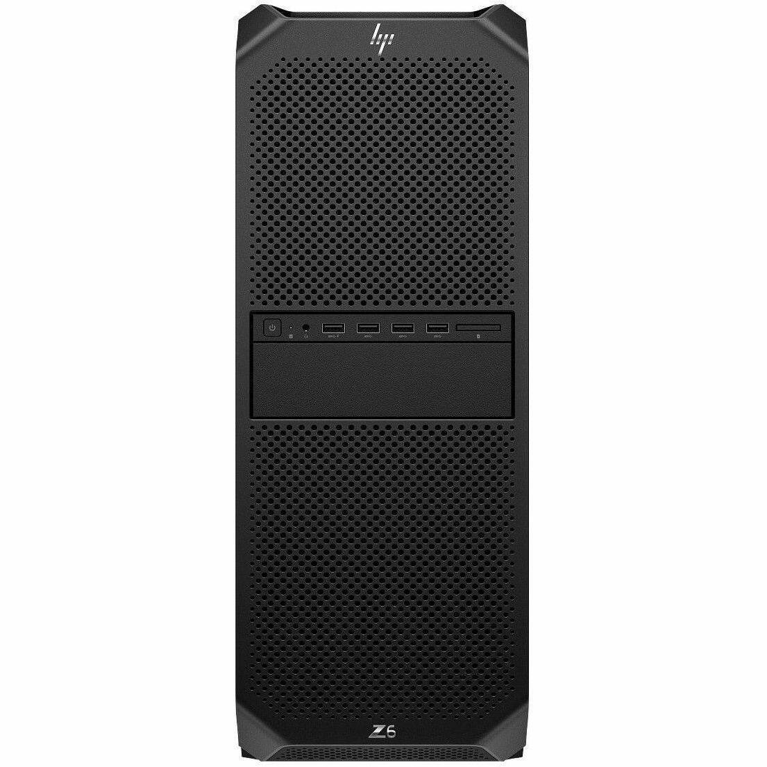 Alt View 1. HP - HP Z6 G5 A Workstation - 1 x AMD Ryzen Threadripper PRO 7955WX - 32 GB - 1 TB SSD - Tower - Black - Smart Buy - AMD PRO - Black.