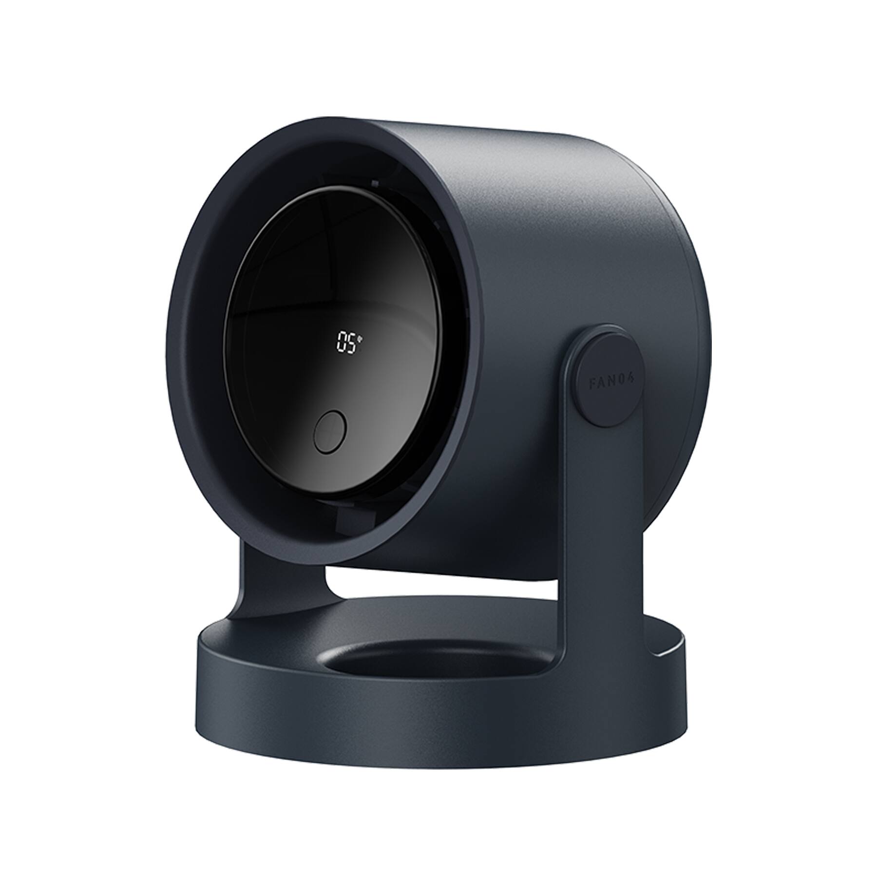 Aluratek - Vortex Pro Rechargeable Desk Fan ADF02F - Black