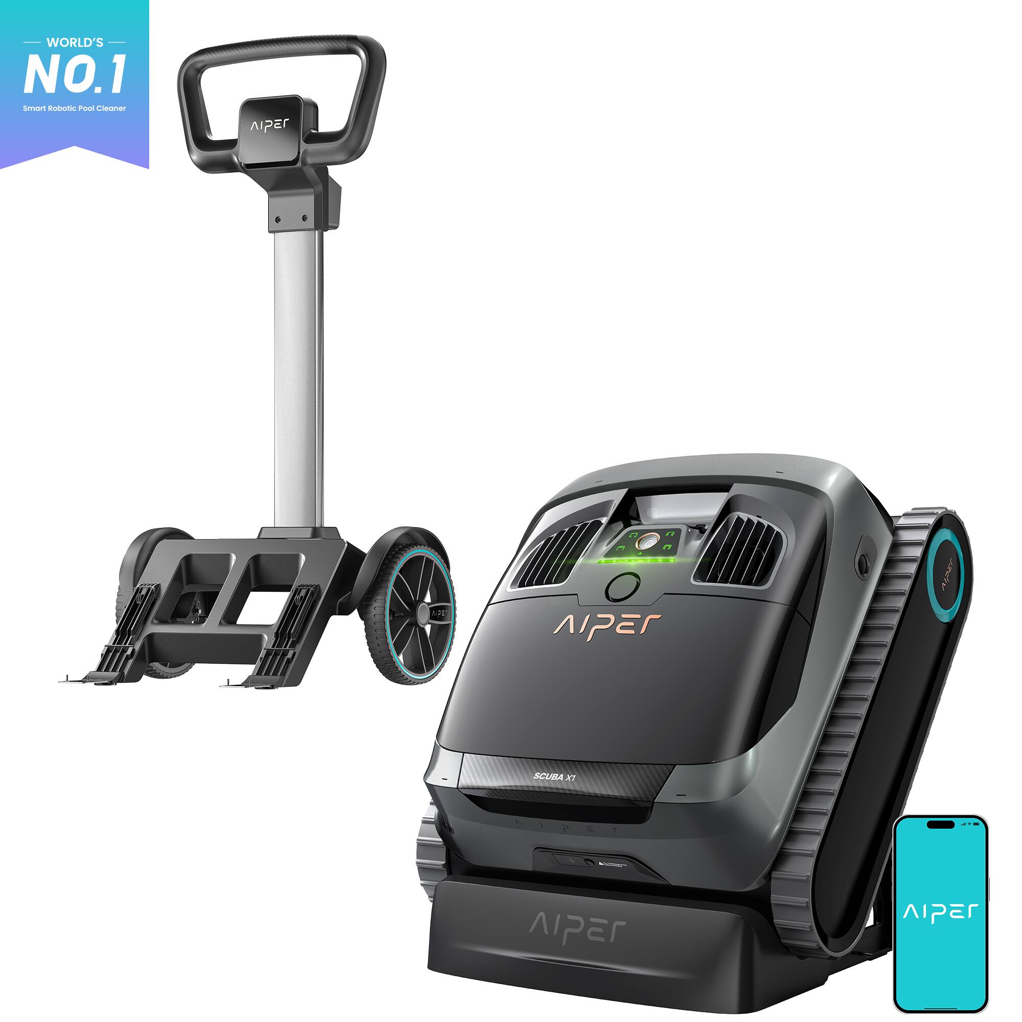 WORLD'S NO.1 Smart Robotic Pool Cleaner

AIPEr SCUBA XT

AIPEr
