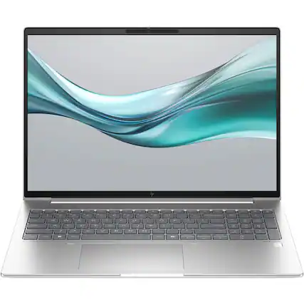 Front. HP - EliteBook 665 G11 16" WUXGA IPS AMD Ryzen 5 PRO 7535U 2.9 GHz up to 4.5 GHz 16GB DDR5 512GB SSD Windows 11 Pro Laptop - Silver.