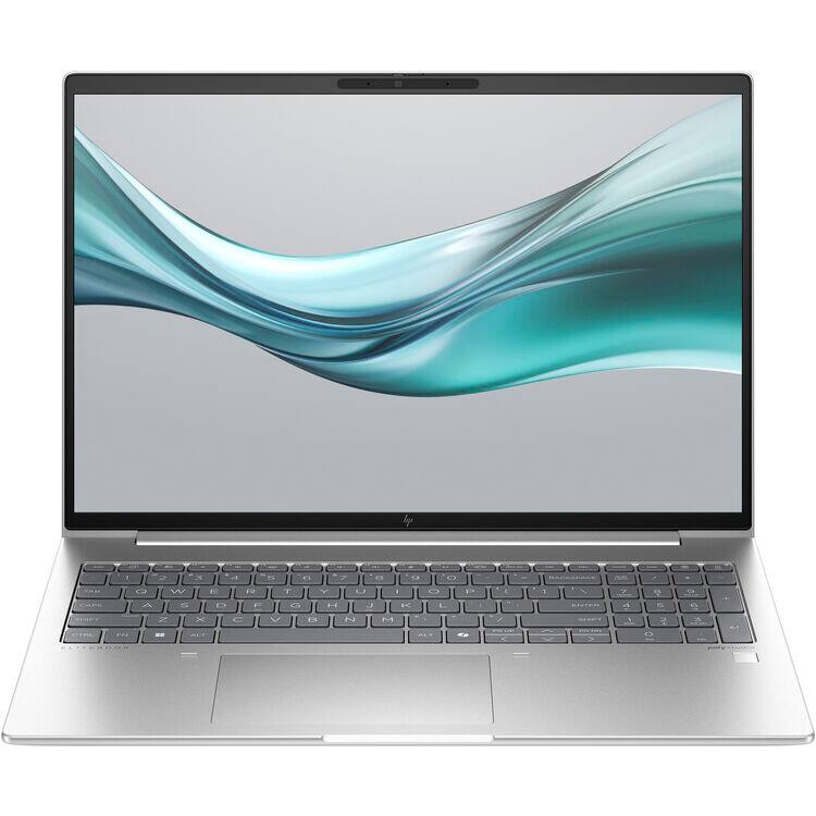 Front. HP - EliteBook 665 G11 16" WUXGA IPS AMD Ryzen 5 PRO 7535U 2.9 GHz up to 4.5 GHz 16GB DDR5 512GB SSD Windows 11 Pro Laptop - Silver.