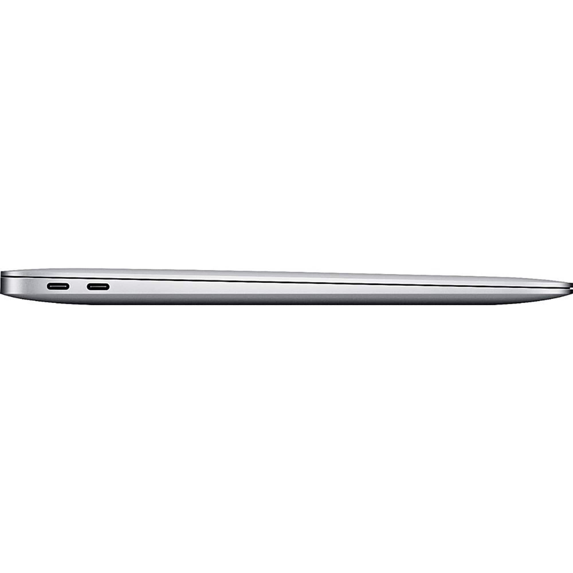 Alt View 3. Apple - Apple MacBook Air 13.3" Certified Refurbished 2560x1600 - Intel Core i3 Touch ID with 8GB Memory - 256GB SSD - Silver.