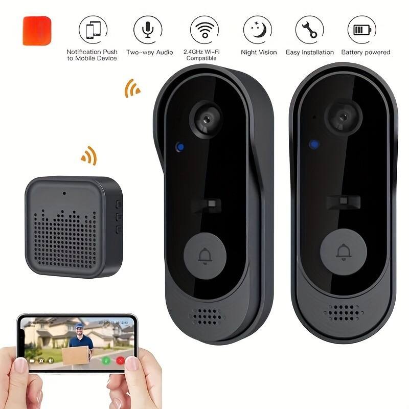 - Notification Push to Mobile Device
- Two-way Audio
- 2.4GHz Wi-Fi Compatible
- Night Vision
- Easy Installation
- Battery powered