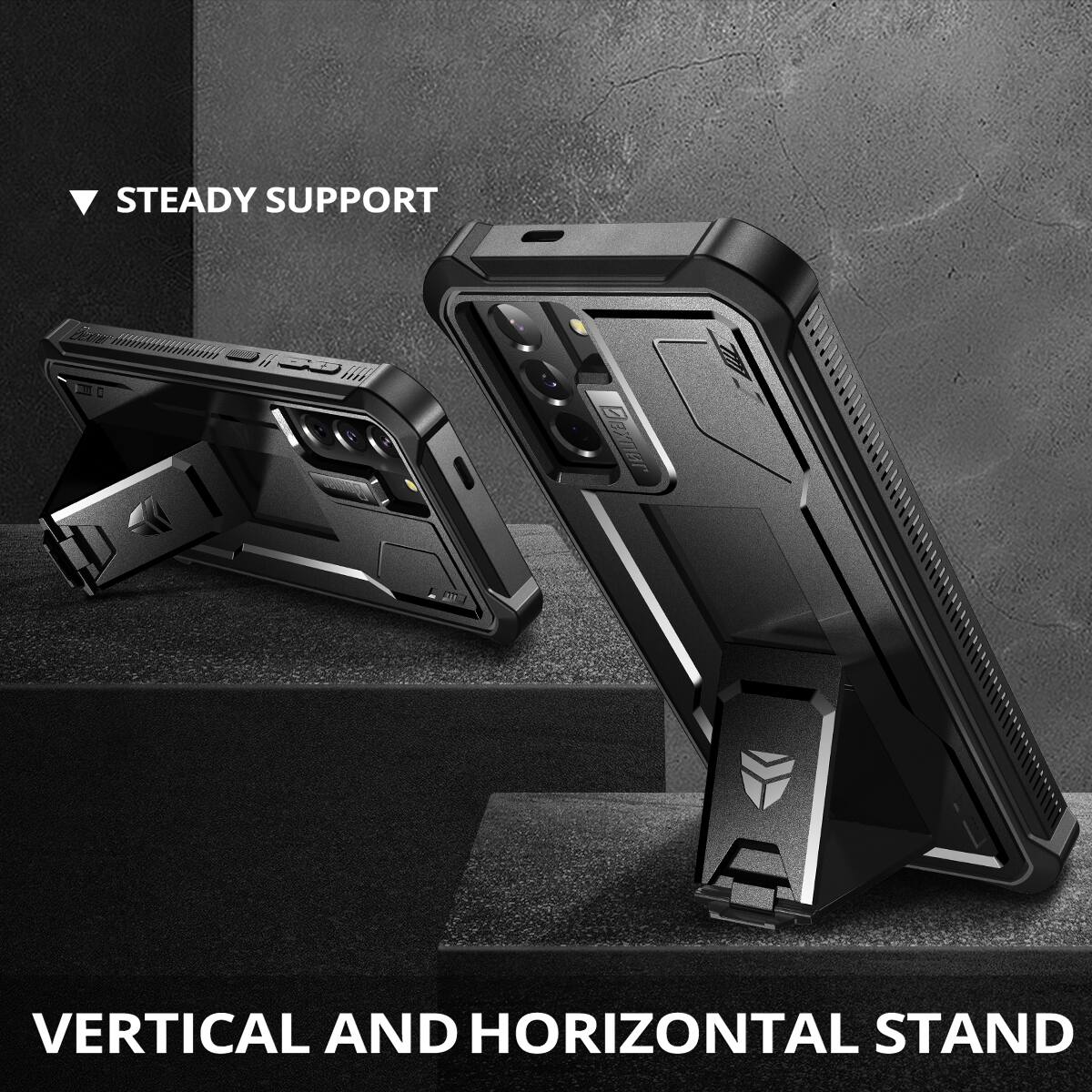 STEADY SUPPORT  
VERTICAL AND HORIZONTAL STAND
