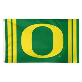 WinCraft - Oregon Ducks 3' x 5' Vertical Stripe Deluxe Single-Sided Flag - Multicolor