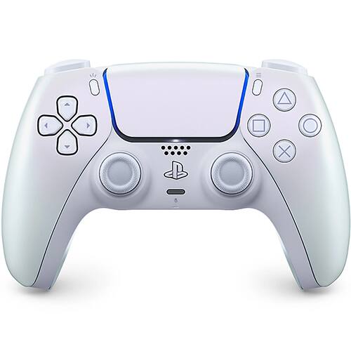 Alt View 1. Sony Electronics - Sony PlayStation 5 DualSense Wireless Controller Chroma Pearl + Rise of the Ronin PlayStation 5.